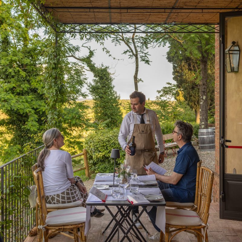Villa Dianella a Vinci - maggio