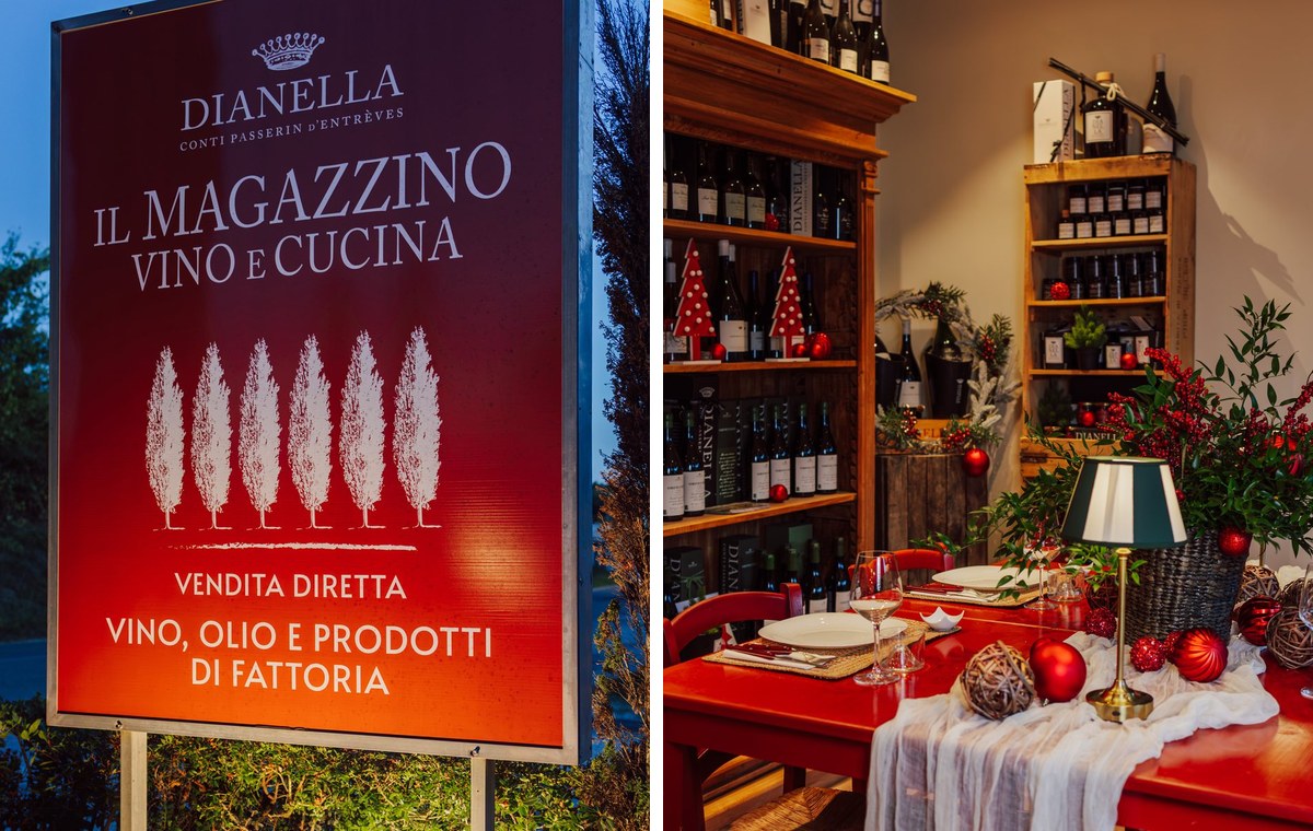 Le feste al Magazzino Dianella: la sala addobbata, le luci e le tavole apparecchiate
